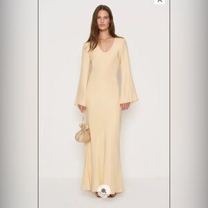 Reformation Vivia Silk Dress